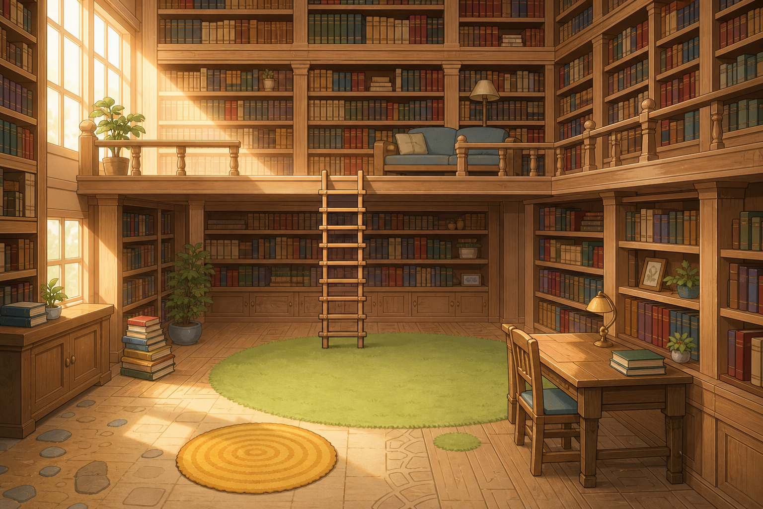 派洛圖書館主場景